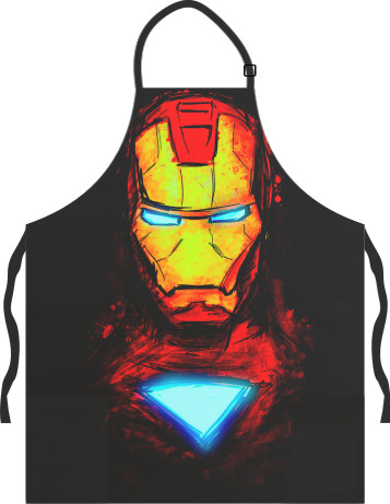 Light Apron - Iron Man (Граффити) - Mfest