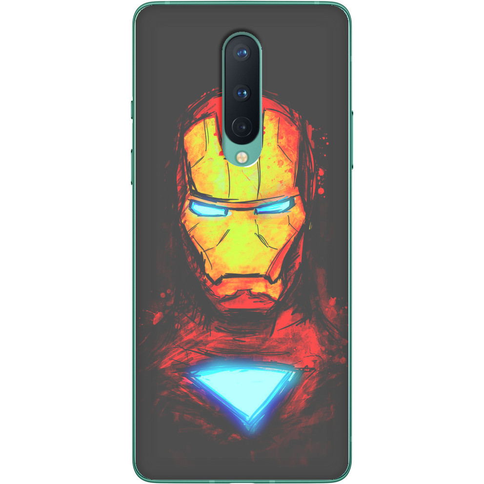 Чехол OnePlus - Iron Man (Графіті) - Mfest