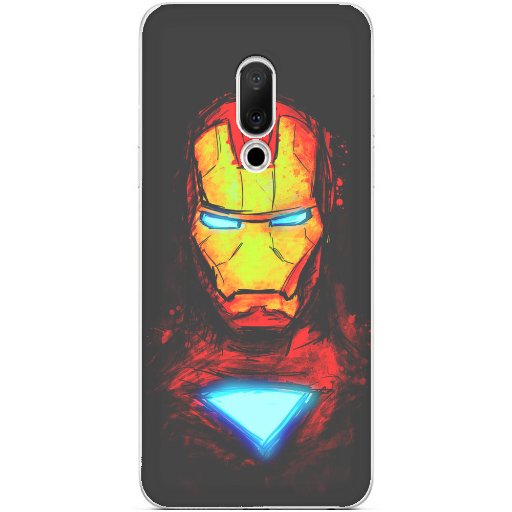 Чехол Meizu - Iron Man (Граффити) - Mfest