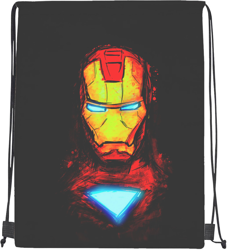 Drawstring Bag - Iron Man (Граффити) - Mfest