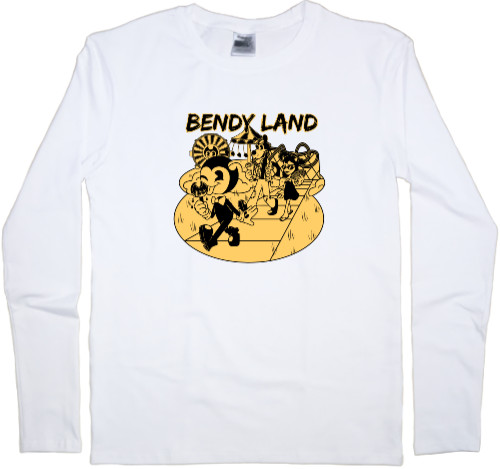 Men's Longsleeve Shirt - Bendy And The Ink Machine 10 - Mfest