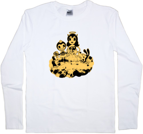 Men's Longsleeve Shirt - Bendy And The Ink Machine 7 - Mfest