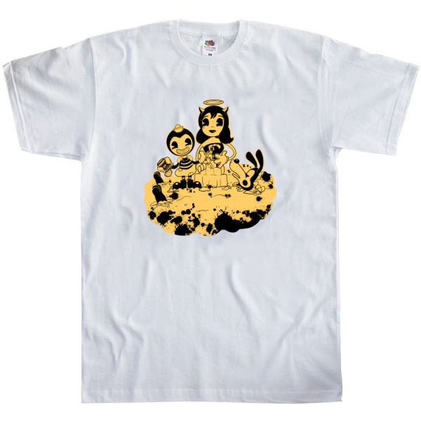 Kids' T-Shirt Fruit of the loom - Bendy And The Ink Machine 7 - Mfest