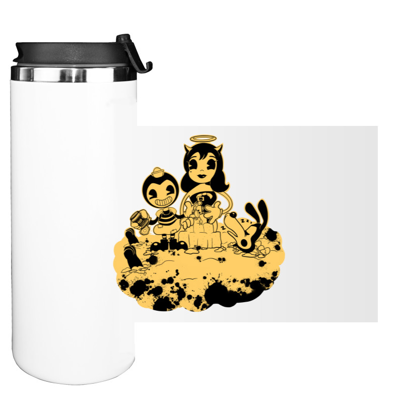 Water Bottle on Tumbler - Bendy And The Ink Machine 7 - Mfest