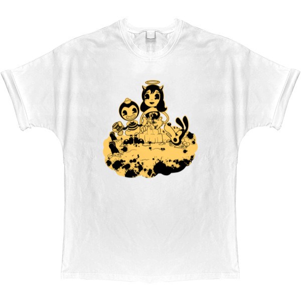 T-shirt Oversize - Bendy And The Ink Machine 7 - Mfest