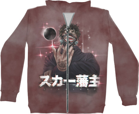 Kids' Zip-through Hoodie 3D - Scarlxrd (4) - Mfest