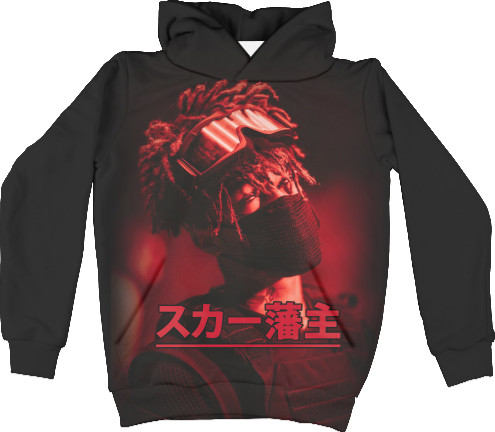 Kids' Hoodie 3D - Scarlxrd (3) - Mfest