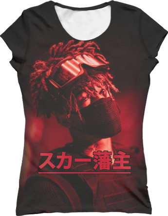 Women's T-Shirt 3D - Scarlxrd (3) - Mfest