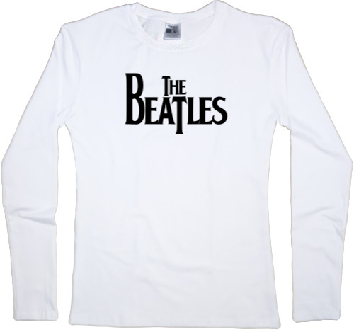 Women's Longsleeve Shirt - The Beatles (Черный) - Mfest