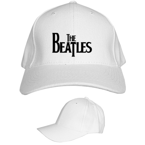 Kids' Baseball Cap 6-panel - The Beatles (Черный) - Mfest