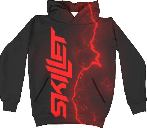 Kids' Hoodie 3D - SKILLET (1) - Mfest