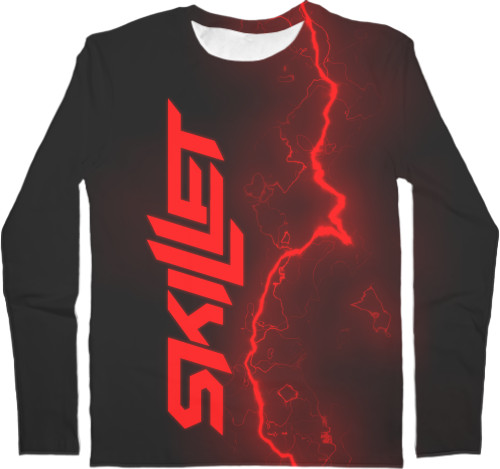 Men's Longsleeve Shirt 3D - SKILLET (1) - Mfest