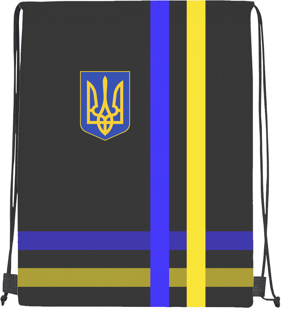 Drawstring Bag - Герб (Флаг в полоску) - Mfest