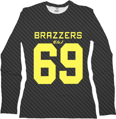 Women's Longsleeve Shirt 3D - Brazzers 69 - Mfest