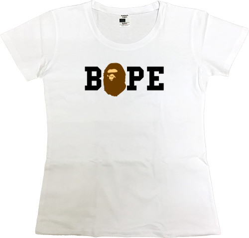 Women's Premium T-Shirt - Bape 1 - Mfest