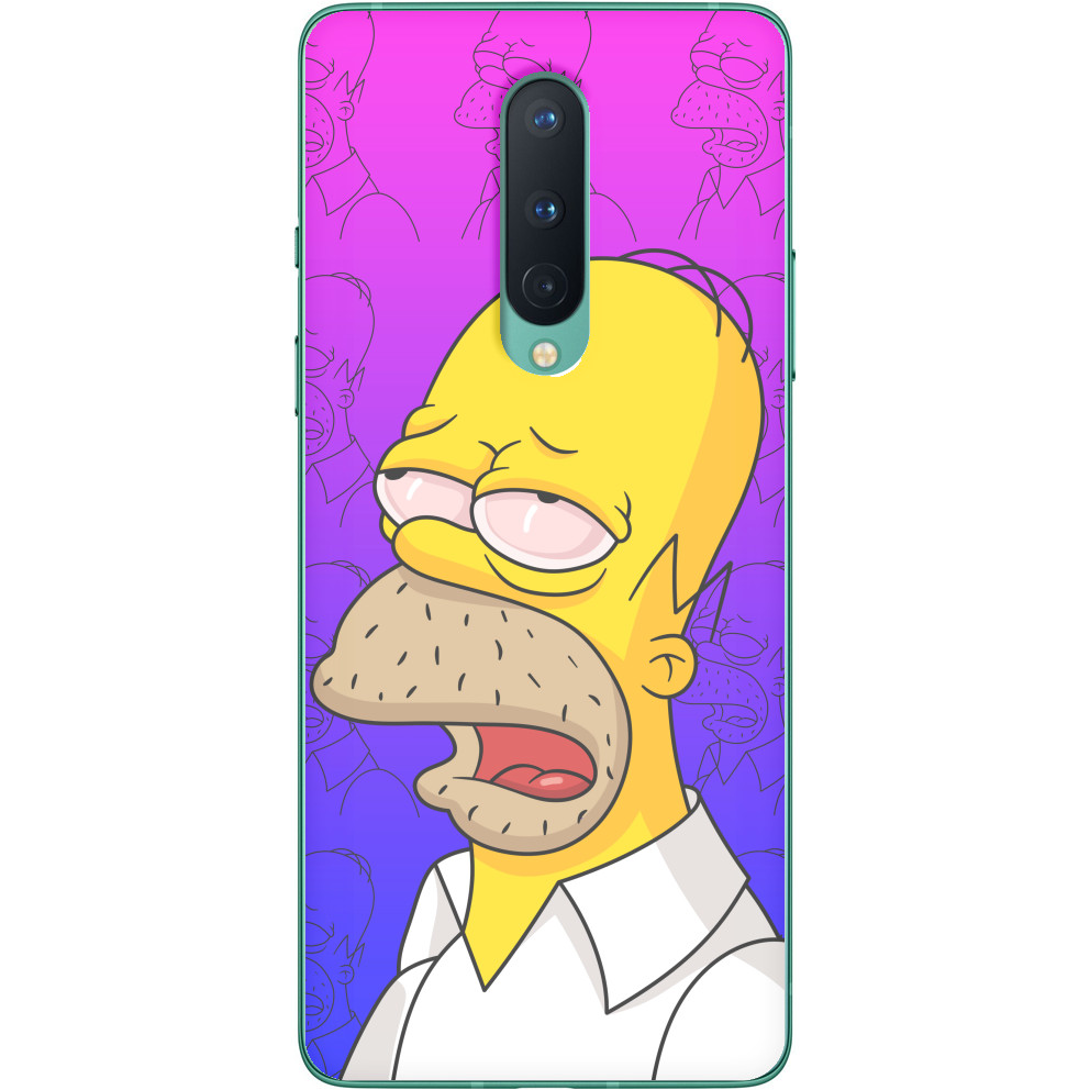 Чехол OnePlus - Homer Simpsons (стомлення) - Mfest