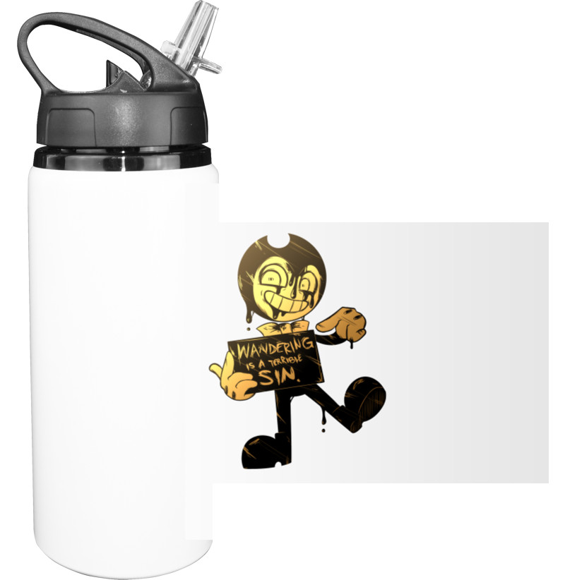 Sport Water Bottle - Bendy And The Ink Machine 4 - Mfest