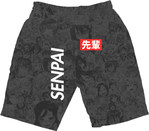 Men's Shorts 3D - Senpai (Поло) - Mfest