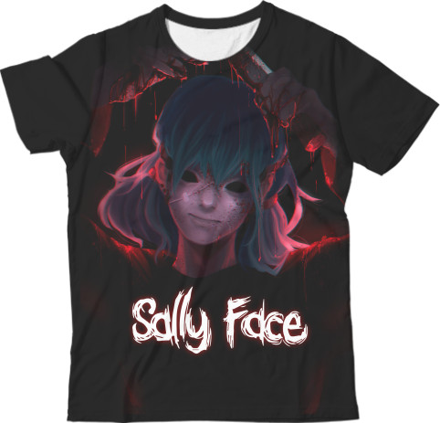 Kids' T-Shirt 3D - Sally Face (5) - Mfest