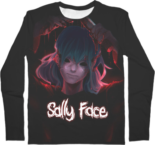 Men's Longsleeve Shirt 3D - Sally Face (5) - Mfest