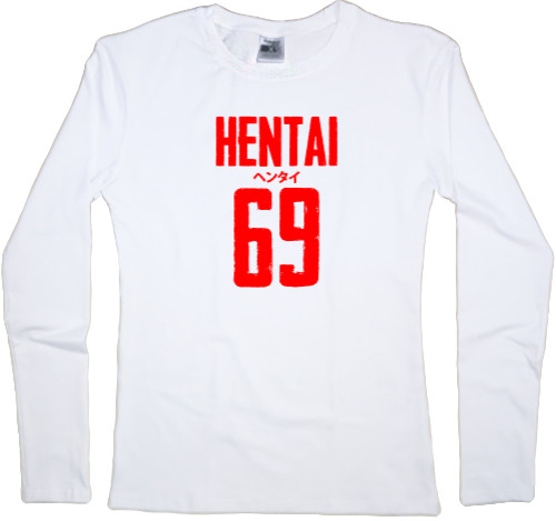 Women's Longsleeve Shirt - Hentai 69 - Mfest