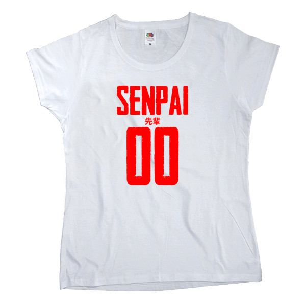 Women's T-shirt Fruit of the loom - Senpai 00 - Mfest