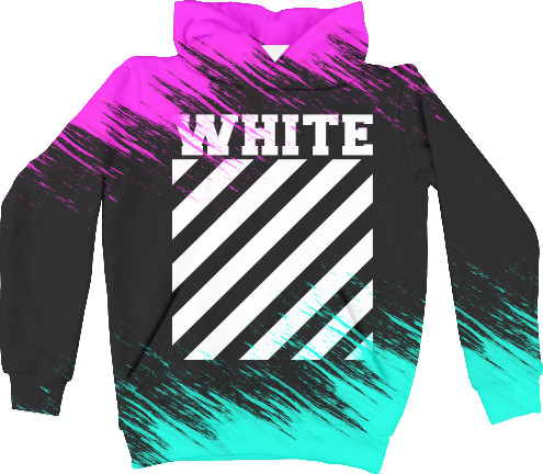 Kids' Hoodie 3D - Off White (4) - Mfest