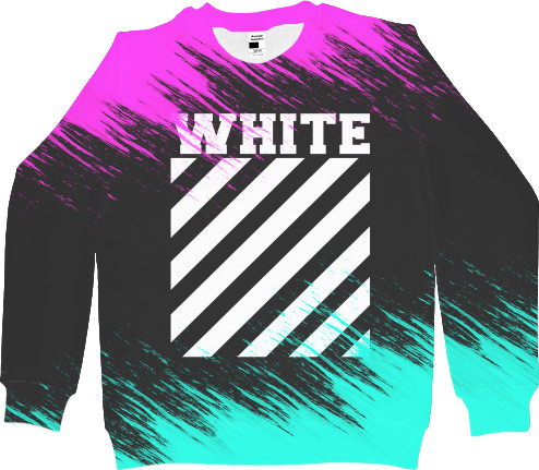 Men's Sweatshirt 3D - Off White (4) - Mfest