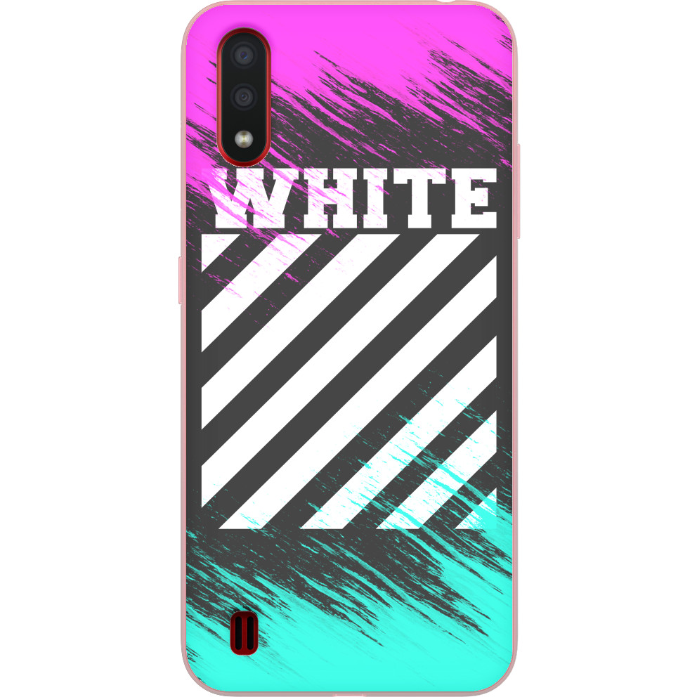 Чехол Samsung - Off White (4) - Mfest