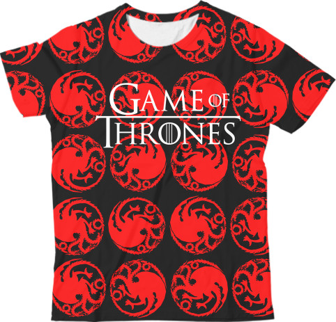 Kids' T-Shirt 3D - Game of Thrones (2) - Mfest