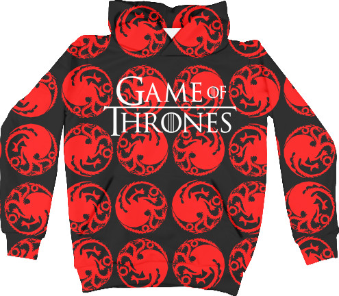 Unisex Hoodie 3D - Game of Thrones (2) - Mfest