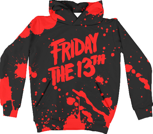 Kids' Hoodie 3D - Friday the 13th (1) - Mfest