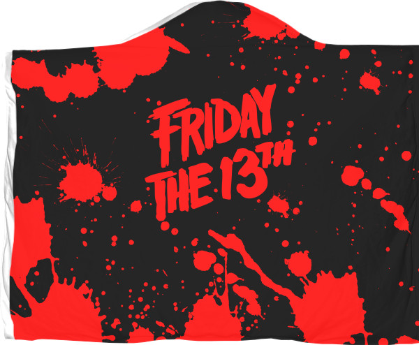 Плед с капюшоном 3D - Friday the 13th (1) - Mfest