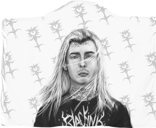 Плед з капюшоном 3D - Ghostemane 2 - Mfest