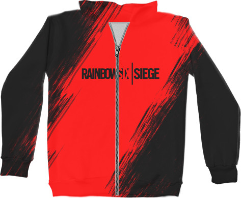 Unisex Zip-through Hoodie 3D - RAINBOW SIX SIEGE 1 - Mfest