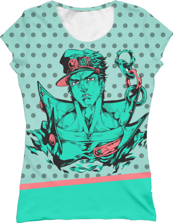 Women's T-Shirt 3D - JoJo’s Bizarre Adventure 1 - Mfest