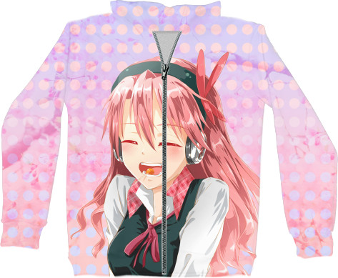 Kids' Zip-through Hoodie 3D - Akame Ga Kill (Chelsea) - Mfest