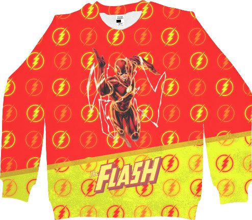 Men's Sweatshirt 3D - Flash (1) - Mfest