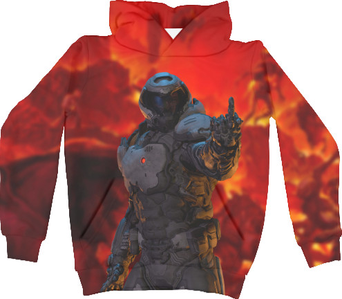 Unisex Hoodie 3D - Doom 1 - Mfest