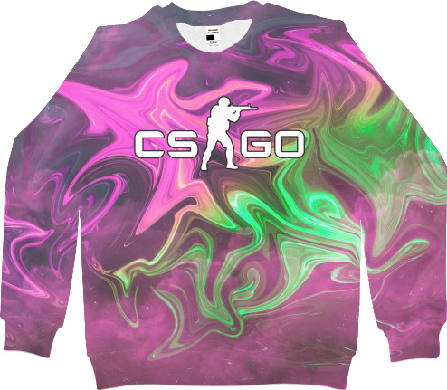 Men's Sweatshirt 3D - CS GO (3) - Mfest