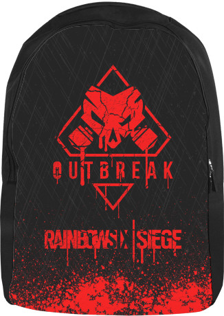 Backpack 3D - RAINBOW SIX SIEGE OUTBREAK - Mfest