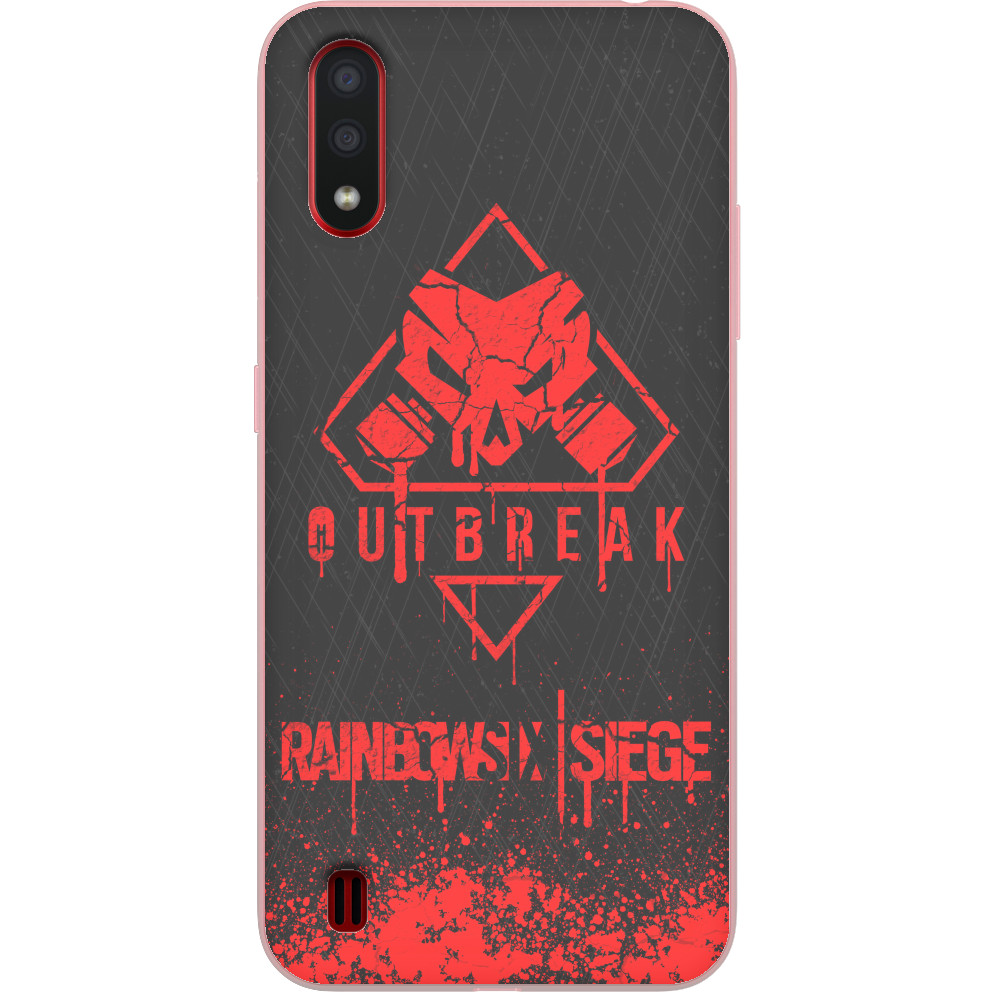 Чехол Samsung - RAINBOW SIX SIEGE OUTBREAK - Mfest