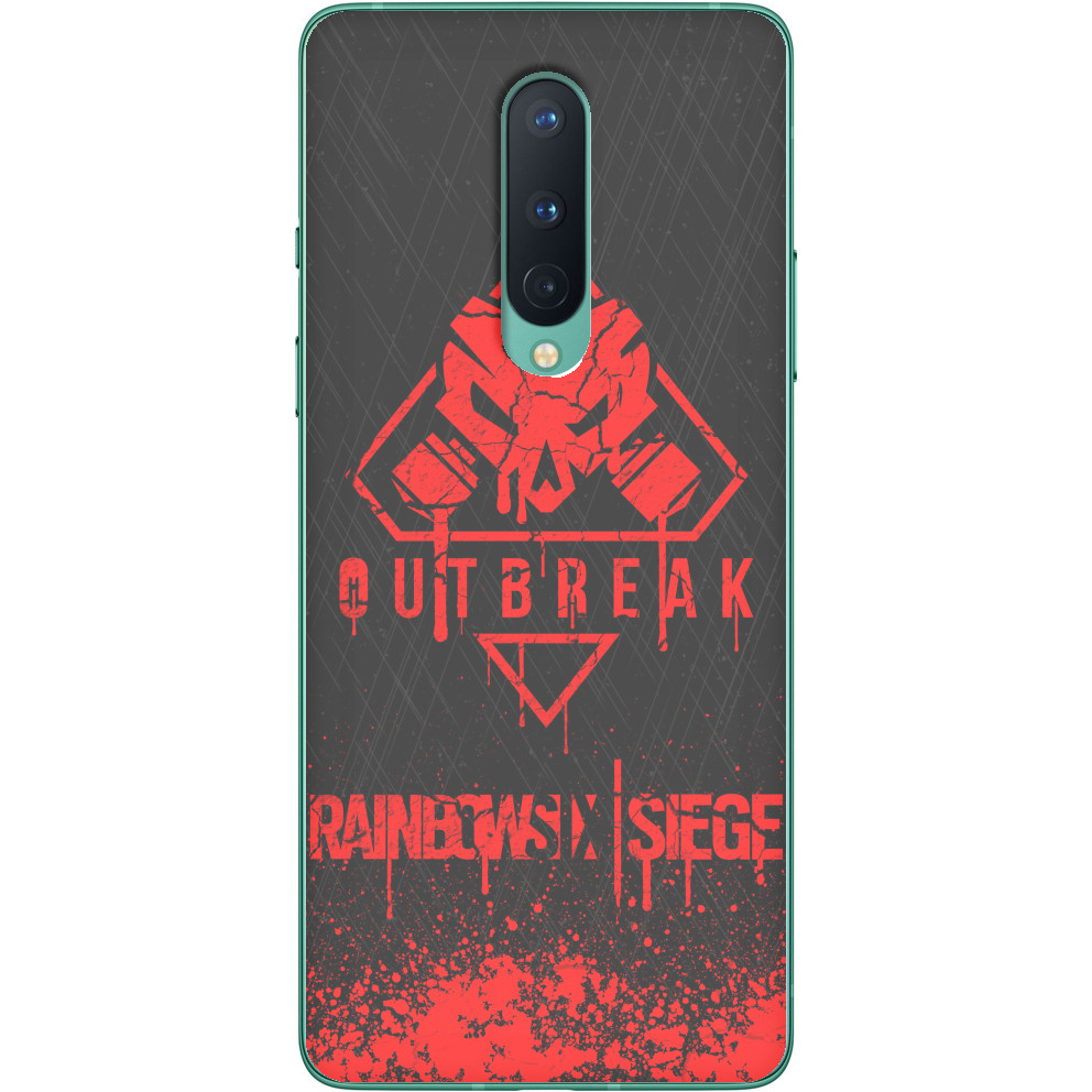 Чехол OnePlus - RAINBOW SIX SIEGE OUTBREAK - Mfest