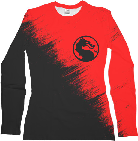 Women's Longsleeve Shirt 3D - Mortal Kombat (3) - Mfest