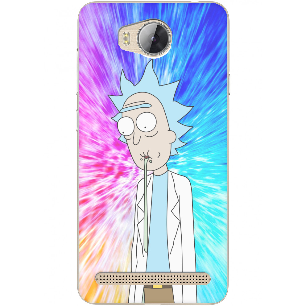 Чехол Huawei - Rick and Morty - Mfest