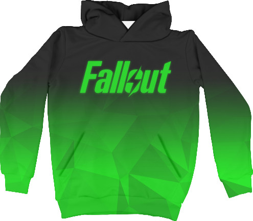 Kids' Hoodie 3D - Fallout 2 - Mfest