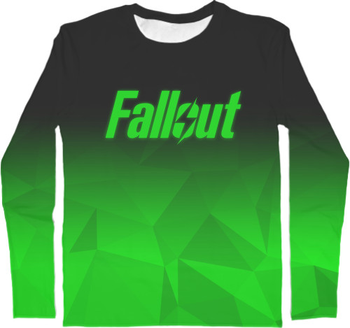 Men's Longsleeve Shirt 3D - Fallout 2 - Mfest