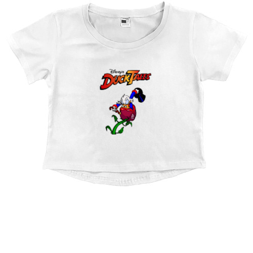 Kids' Premium Cropped T-Shirt - Duck Tales (4) - Mfest