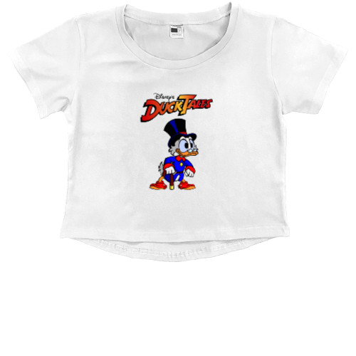 Kids' Premium Cropped T-Shirt - Duck Tales (2) - Mfest