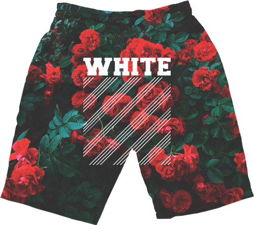 Men's Shorts 3D - OFF White (1) - Mfest